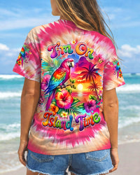 I'M ON ISLAND TIME ALL OVER PRINT - YHLT1102261
