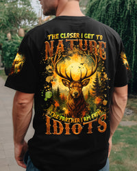THE CLOSER I GET TO NATURE DEER ALL OVER PRINT  - TLNZ2908253