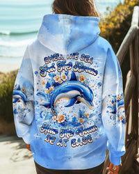 SMELL THE SEA FEEL THE BREEZE DOLPHIN ALL OVER PRINT - TLNZ0609252