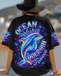 OCEAN WISHES DOLPHIN KISSES ALL OVER PRINT - TLNO0110251