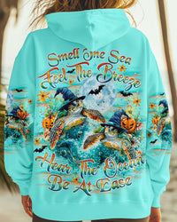 SMELL THE SEA FEEL THE BREEZE TURTLE HALLOWEEN ALL OVER PRINT - TLNO1508244