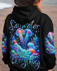 SALTWATER HEALS EVERYTHING JELLYFISH ALL OVER PRINT - TYTM0612232