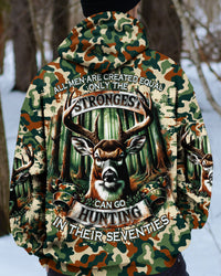 GO HUNTING IN THEIR SEVENTIES DEER ALL OVER PRINT - TLNO2412242