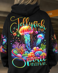 JELLYFISH IS MY SPIRIT ANIMAL ALL OVER PRINT - TYTM0812232