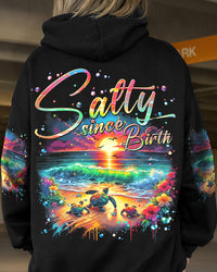 SALTY SINCE BIRTH TURTLES ALL OVER PRINT - TYTM1711233