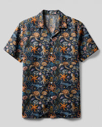 UNDERSEA WORLD CAMP SHIRT  - TLNO0204252
