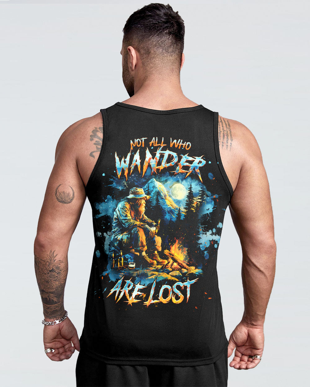 NOT ALL WHO WANDER ARE LOST BIGFOOT ALL OVER PRINT - TLNT1910241