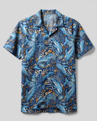 WHALE SEAMLESS CAMP SHIRT  - TLNT3103251