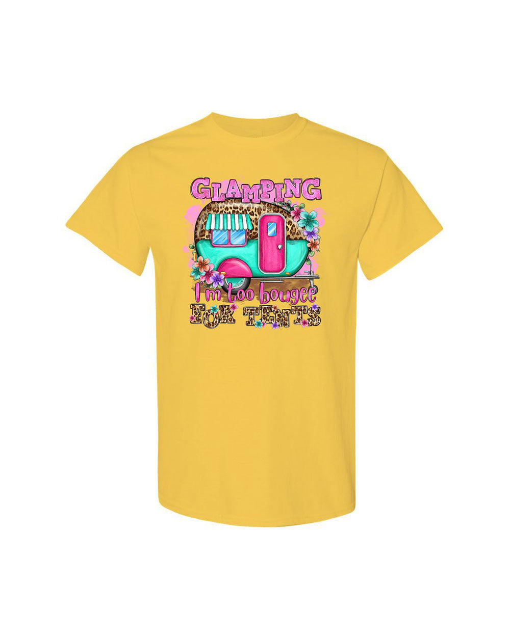 GLAMPING I'M TO BOUGEE COTTON SHIRT - TLTR1906238