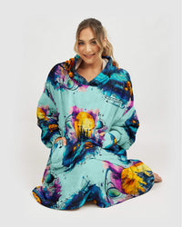 NOT ALL WHO WANDER ARE LOST HALLOWEEN SHERPA BLANKET - TY1008235