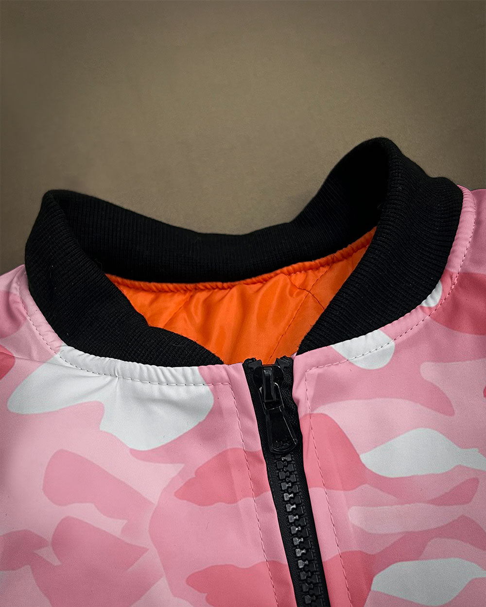 PRETTY IN PINK HUNTING BOMBER JACKET - TYQY0111248