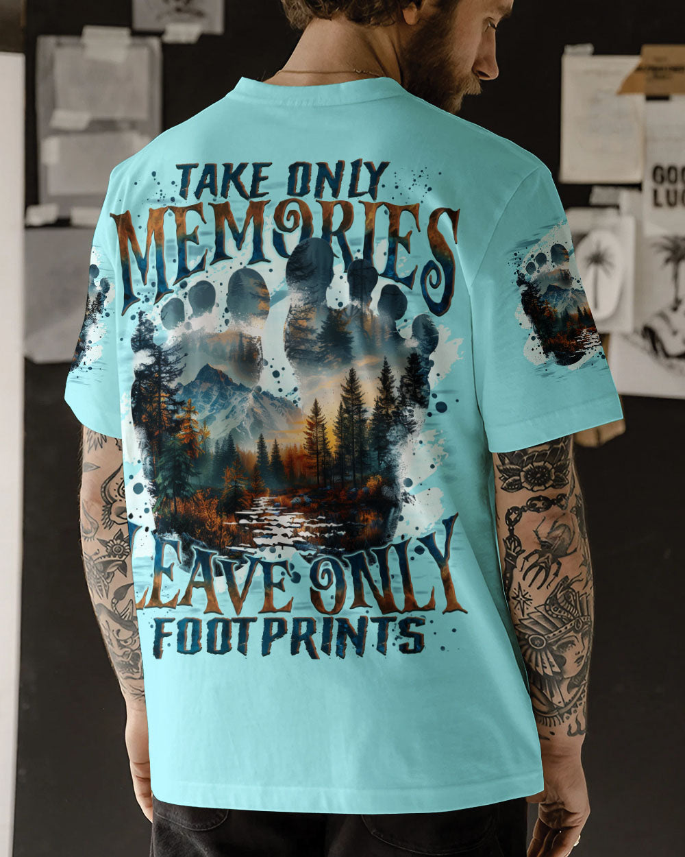 LEAVE ONLY FOOTPRINTS ALL OVER PRINT - TYQY0210243