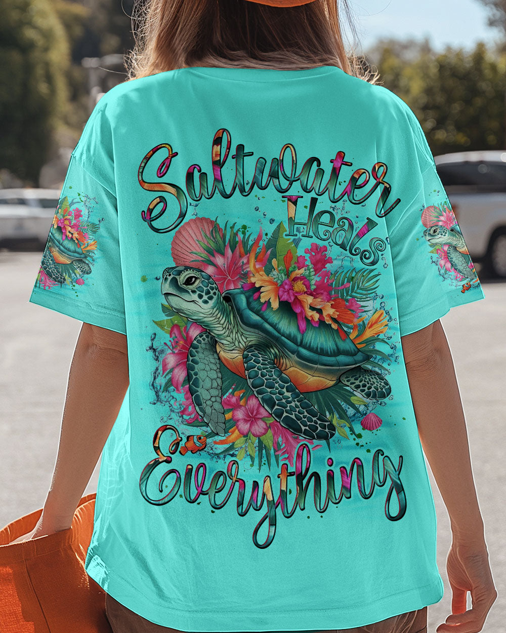 SALTWATER HEALS EVERYTHING TURTLE ALL OVER PRINT - TYQY2005254