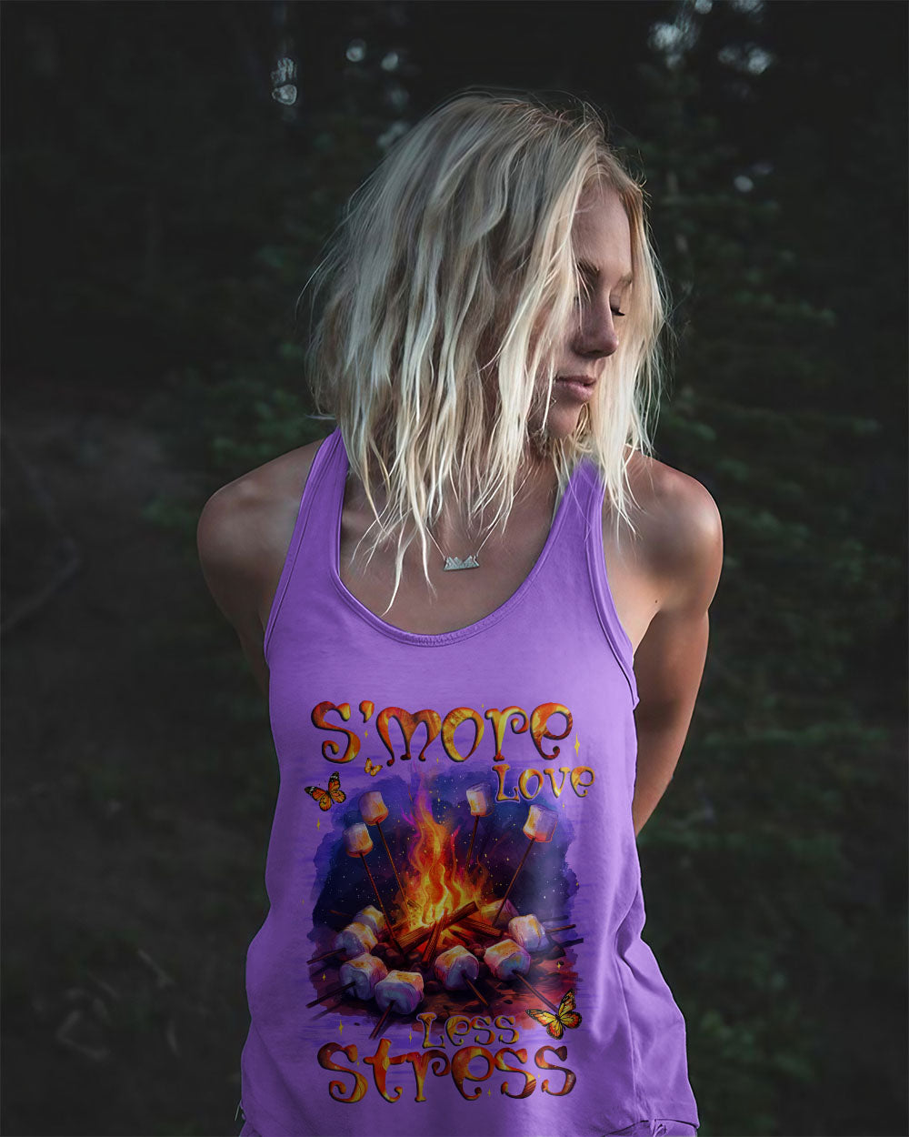 S'MORE LOVE LESS STRESS ALL OVER PRINT - TYQY2309243