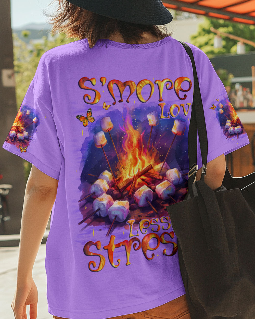 S'MORE LOVE LESS STRESS ALL OVER PRINT - TYQY2309243