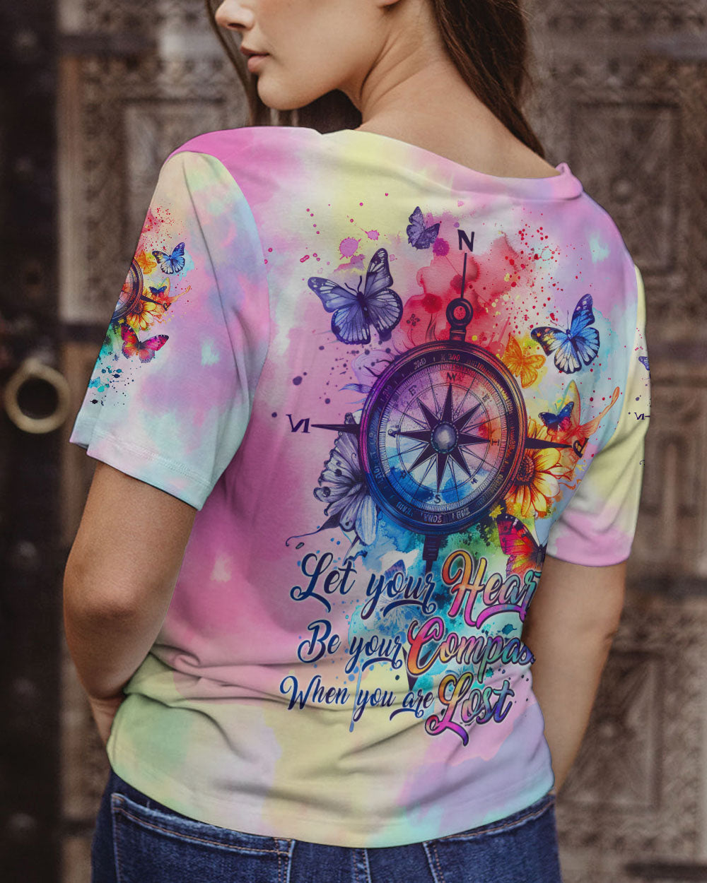 LET YOUR HEART BE YOUR COMPASS ALL OVER PRINT - TYTM0703242