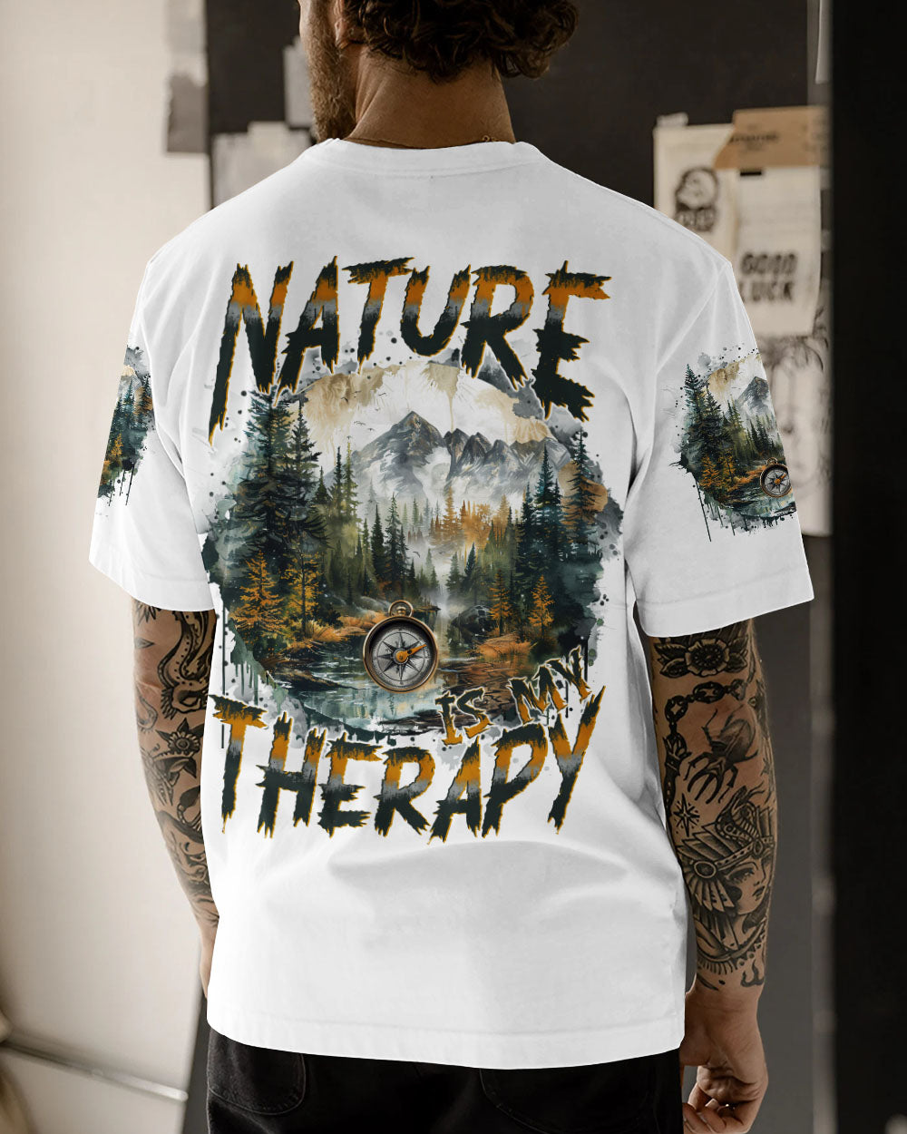 NATURE IS MY THERAPY ALL OVER PRINT - TYTM2309241