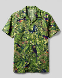 JUNGLE BIRDS CAMP SHIRT - YHDU0304254