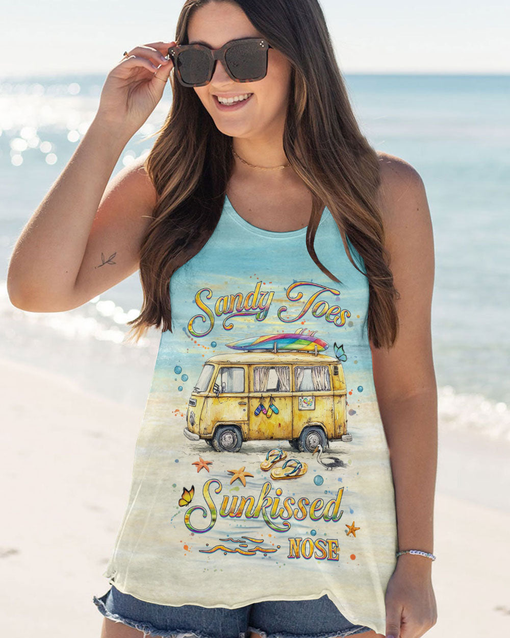 SANDY TOES SUNKISSED NOSE ALL OVER PRINT - YHHG0207252