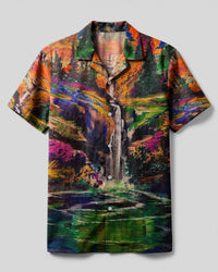 NATURE SCENE CAMP SHIRT - YHHG0804254