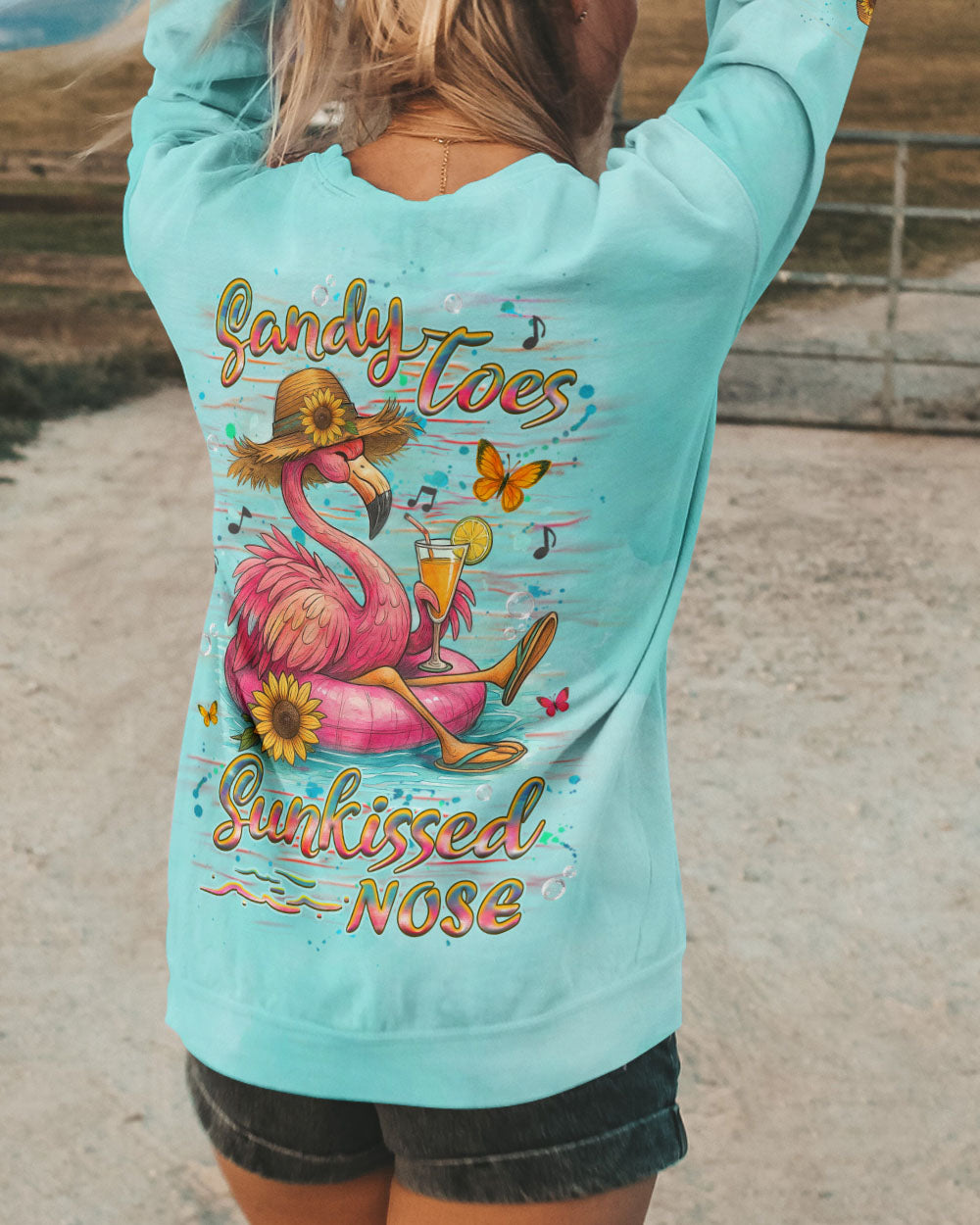 SANDY TOES SUNKISSED NOSE ALL OVER PRINT - YHHG1706251