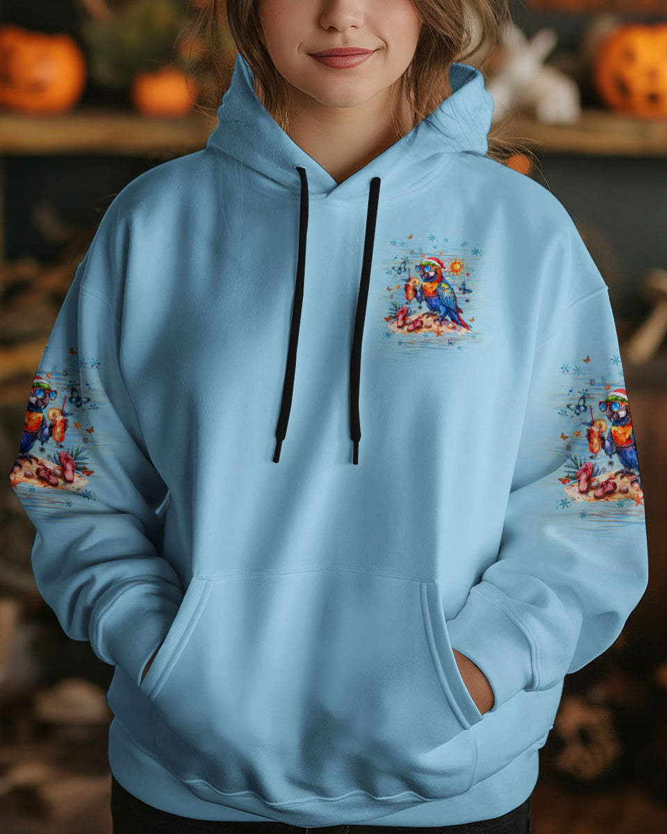 DON'T WORRY BEACH HAPPY PARROT CHRISTMAS ALL OVER PRINT YHHG2210241