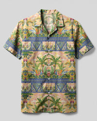 TROPICAL VIBE CAMP SHIRT - YHHN0204254