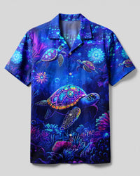 GLOWING TURTLE CAMP SHIRT - YHHN1104254