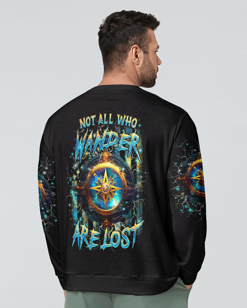 NOT ALL WHO WANDER ARE LOST ALL OVER PRINT - YHHN2903241