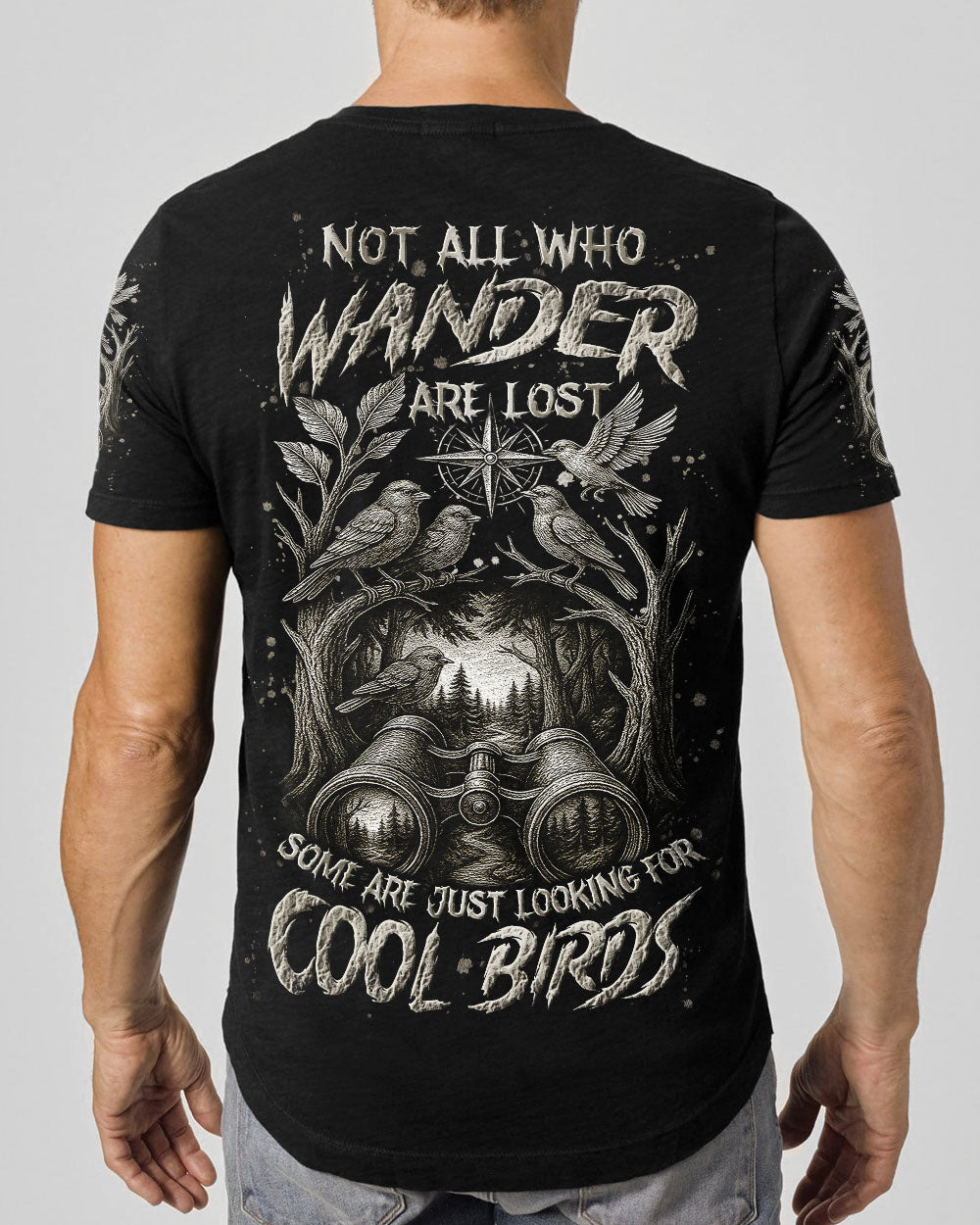 NOT ALL WHO WANDER ARE LOST ALL OVER PRINT - YHLN0805254