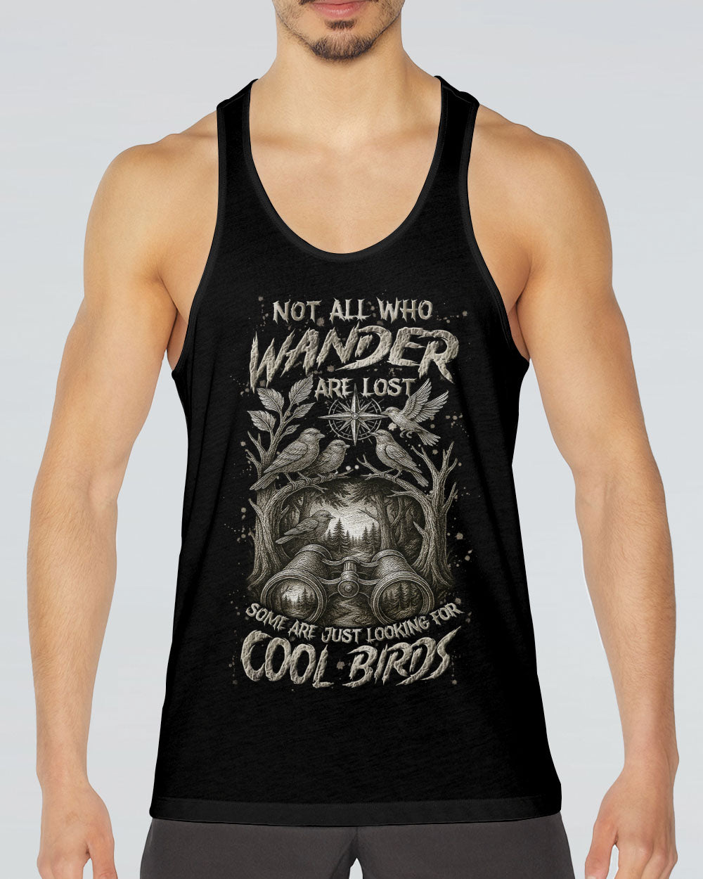 NOT ALL WHO WANDER ARE LOST ALL OVER PRINT - YHLN0805254