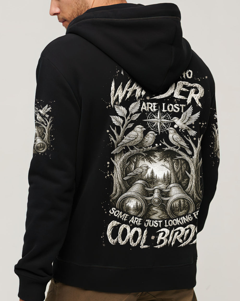 NOT ALL WHO WANDER ARE LOST ALL OVER PRINT - YHLN0805254