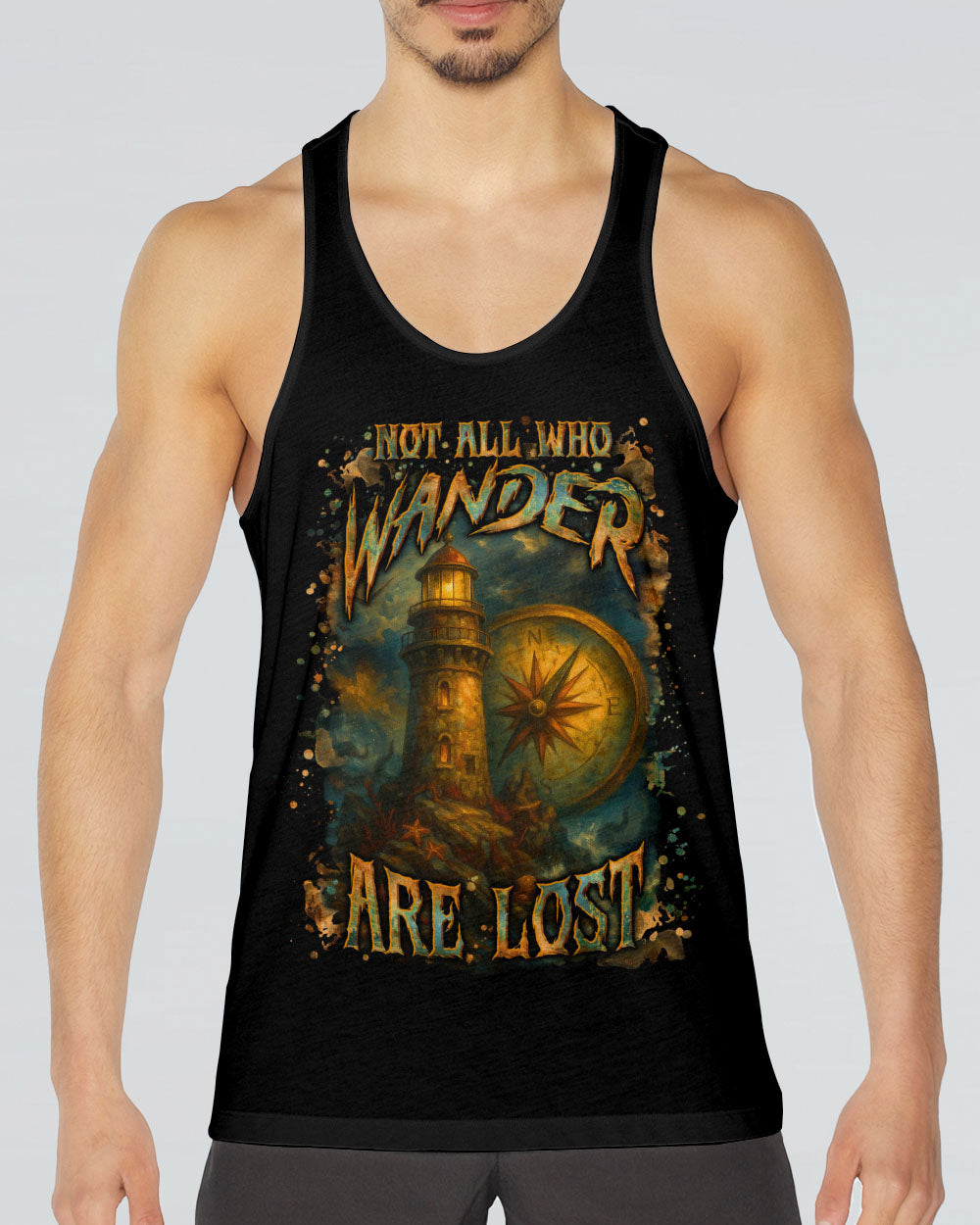 NOT ALL WHO WANDER ARE LOST ALL OVER PRINT - YHLN2606252