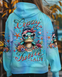 CRAZY TURTLE LADY ALL OVER PRINT - YHLN3110241