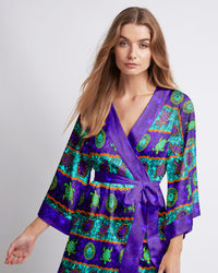 TURTLE OCEAN KIMONO ROBE - TLNZ2107234