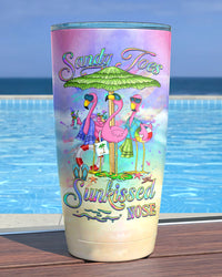 SANDY TOES SUNKISSED NOSE FLAMINGO TUMBLER - YHHG0707234