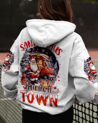 SANTA CLAUS IS COMING CHRISTMAS ALL OVER PRINT - TYTM1309234