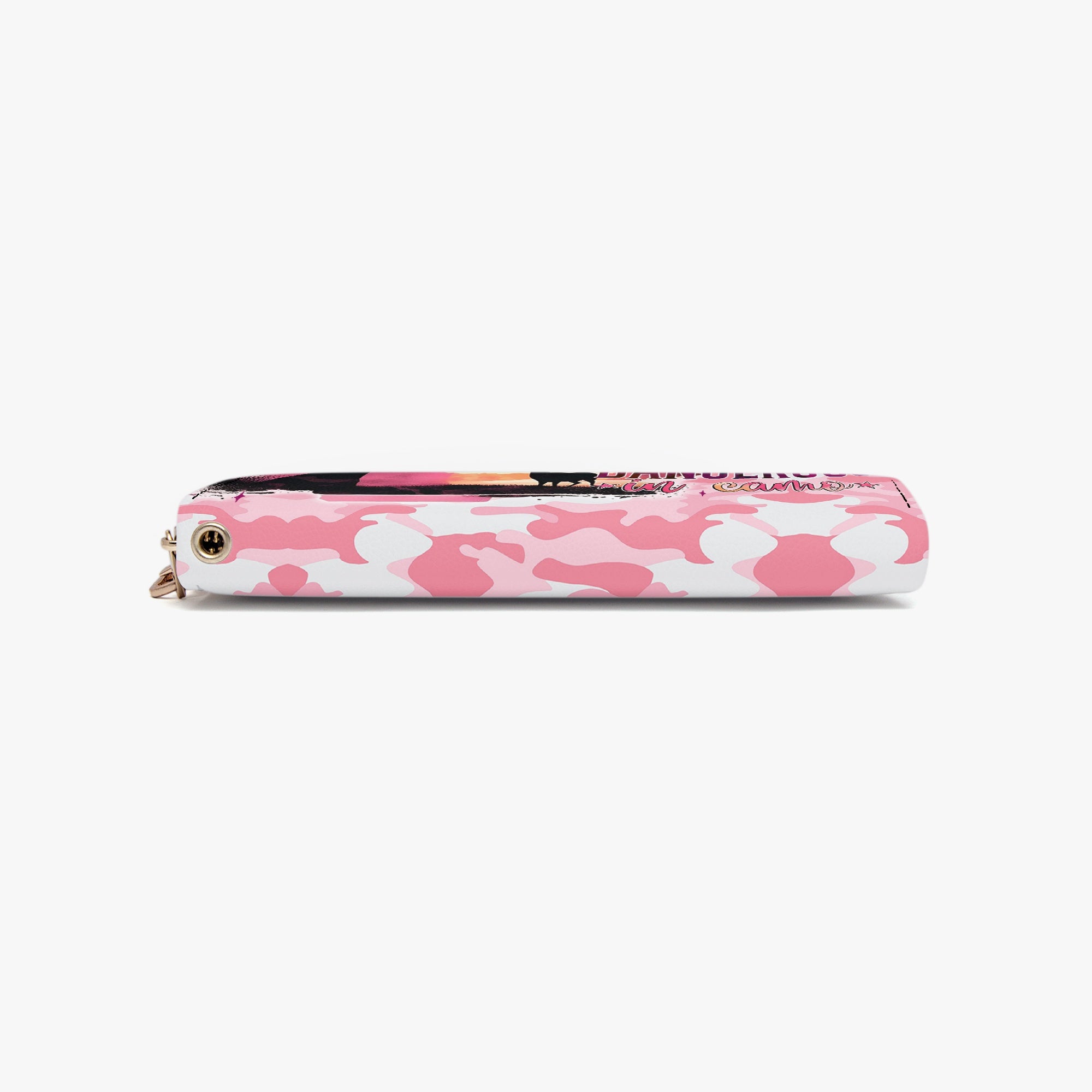 PRETTY IN PINK HUNTING  ZIPPER LEATHER WALLET - TYQY0111246