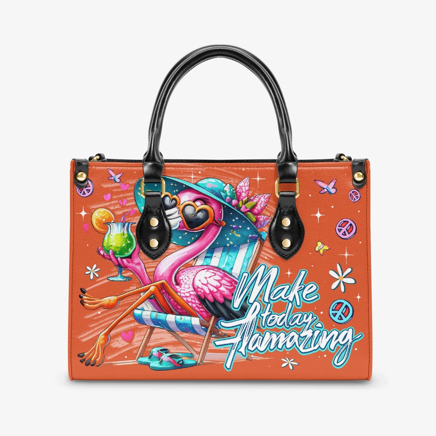 MAKE TODAY FLAMAZING LEATHER HANDBAG - TY2503243