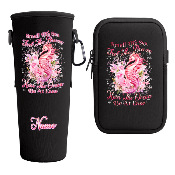 SMELL THE SEA SEAHORSE TUMBLER CARRIER BAG - YHLN2808255
