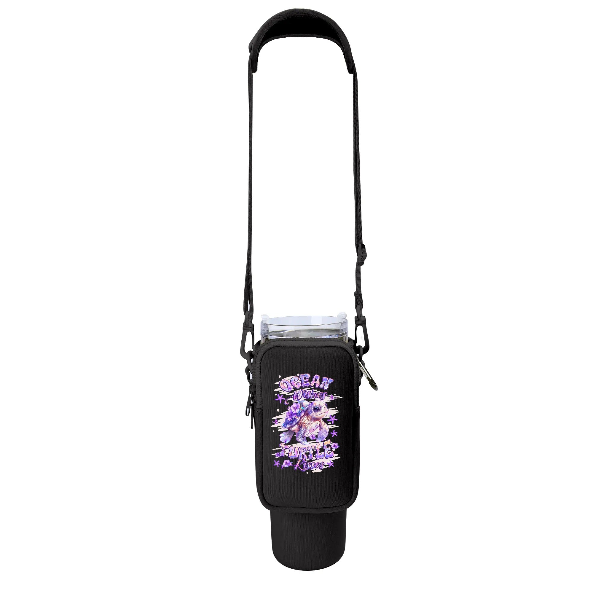 OCEAN WISHES TURTLE KISSES TUMBLER CARRIER BAG - YHLT2808255