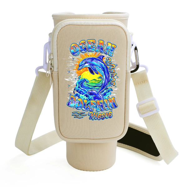 OCEAN WISHES DOLPHIN KISSES TUMBLER CARRIER BAG - YHHN2708255