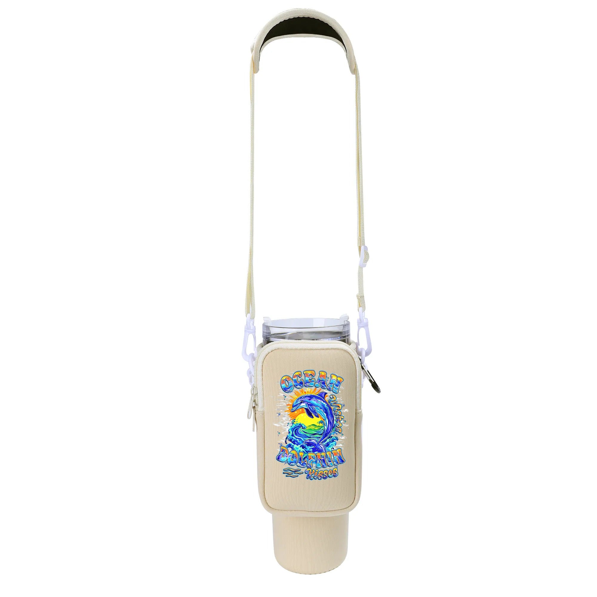 OCEAN WISHES DOLPHIN KISSES TUMBLER CARRIER BAG - YHHN2708255