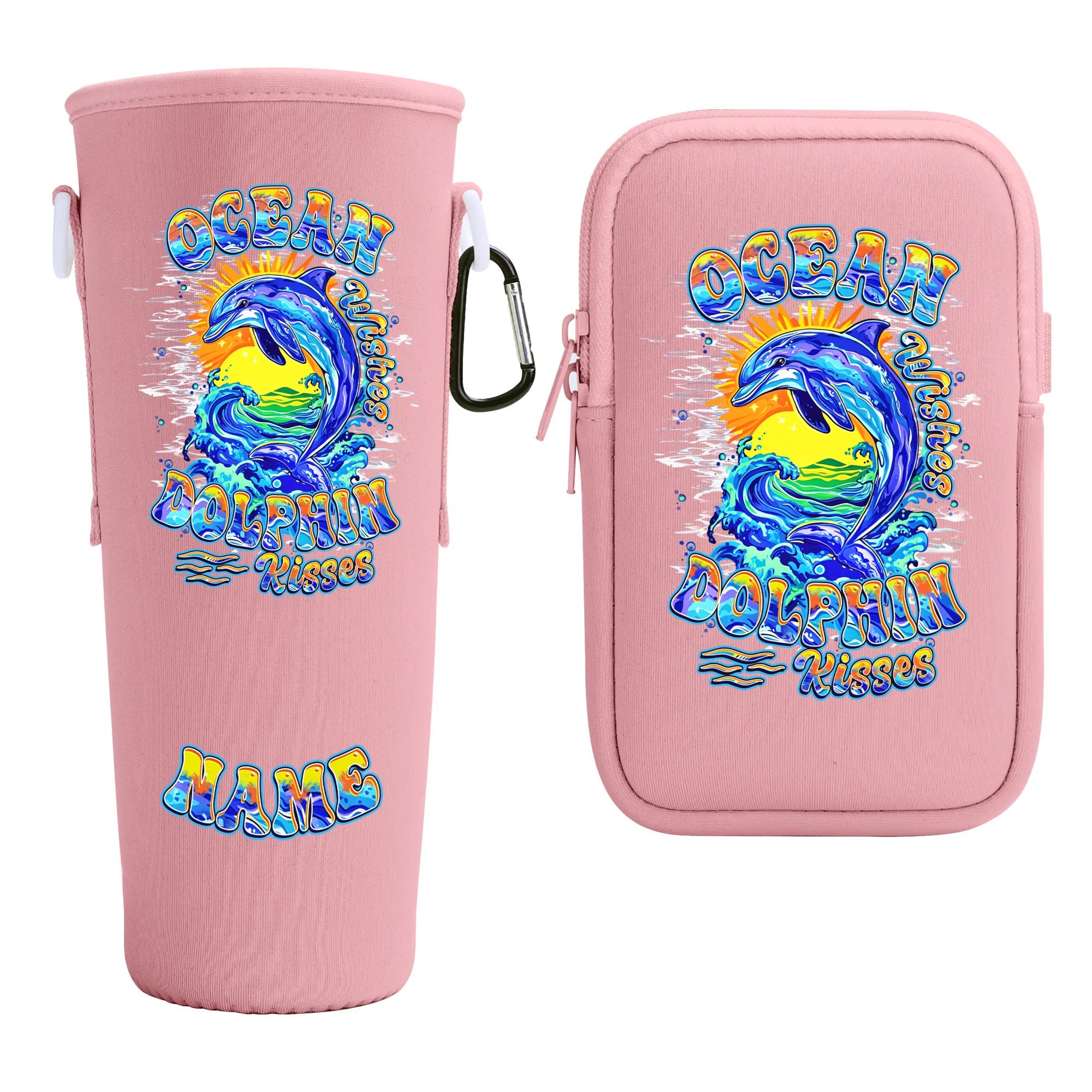 OCEAN WISHES DOLPHIN KISSES TUMBLER CARRIER BAG - YHHN2708255