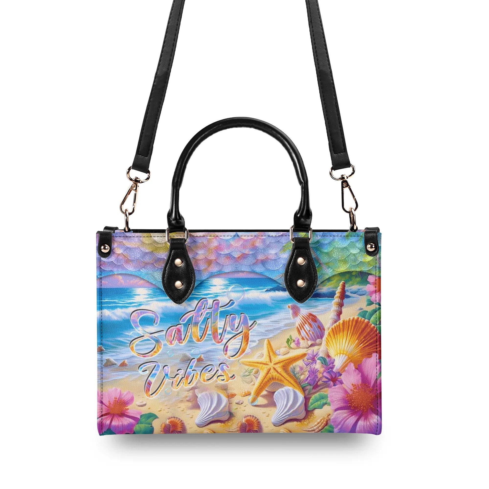 SALTY VIBES LEATHER HANDBAG - YHHN2905242