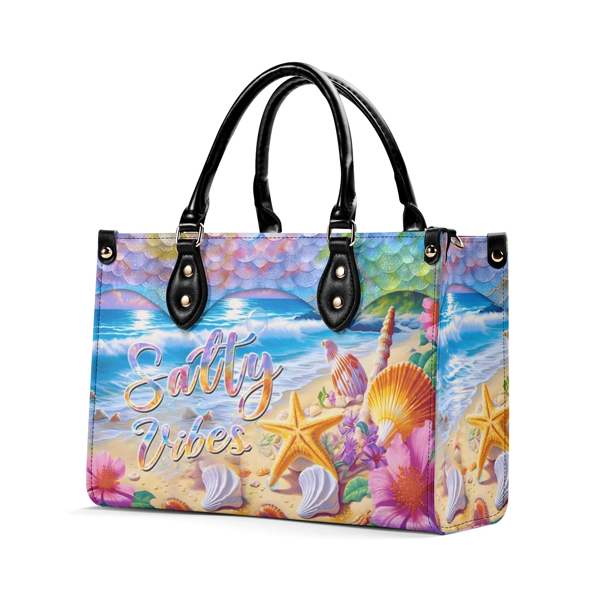 SALTY VIBES LEATHER HANDBAG - YHHN2905242