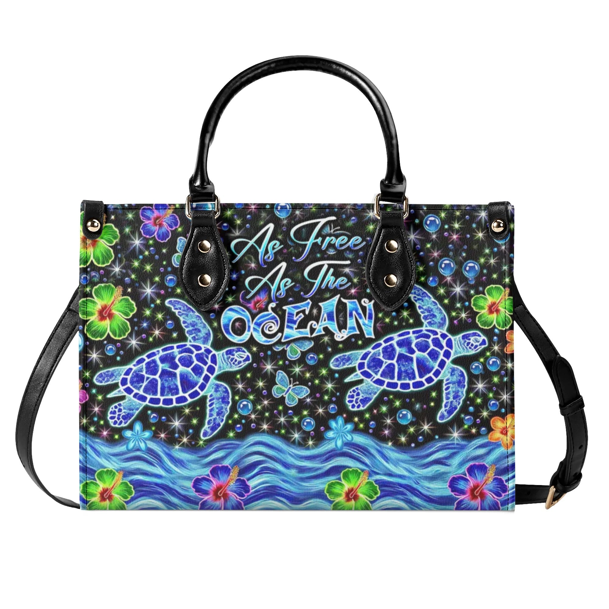 AS FREE AS THE OCEAN LEATHER HANDBAG - TLTW0108244