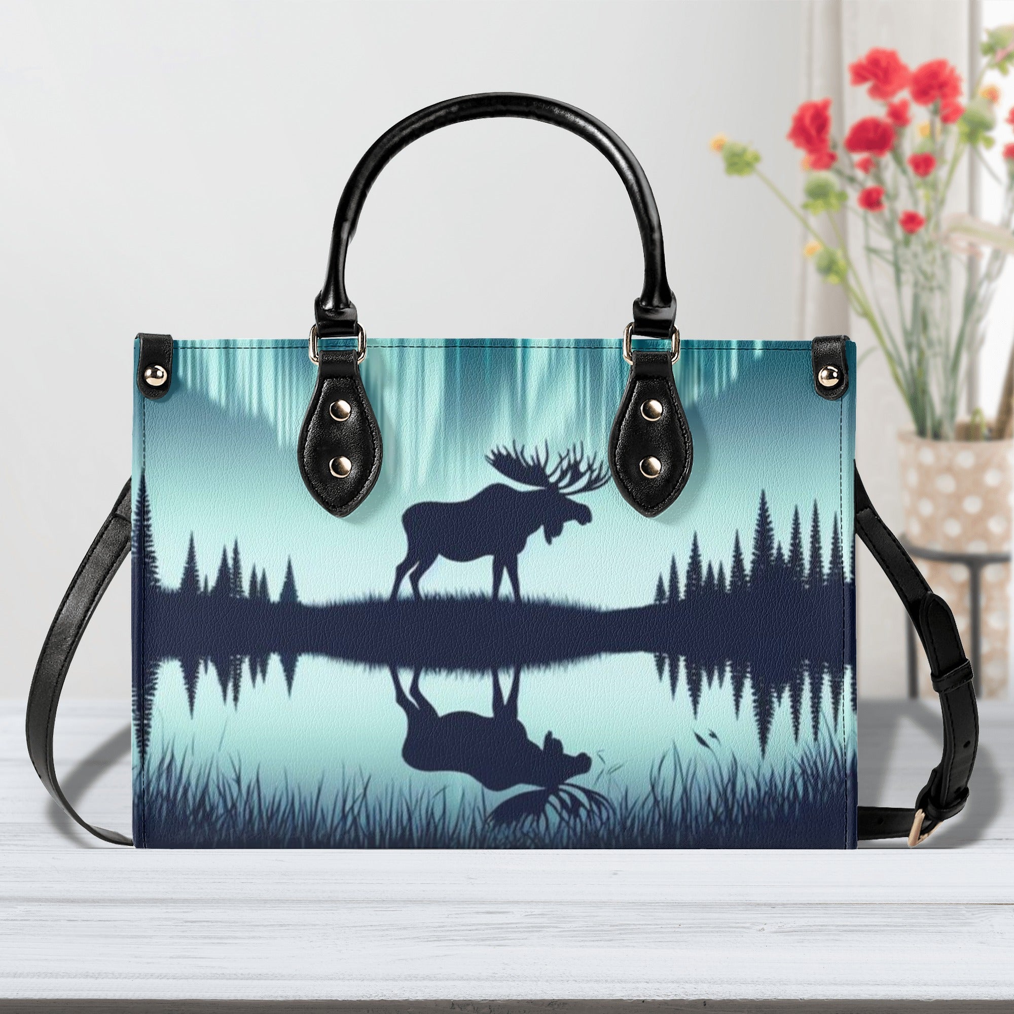 DEER NATURE LEATHER HANDBAG - YHHN1812244