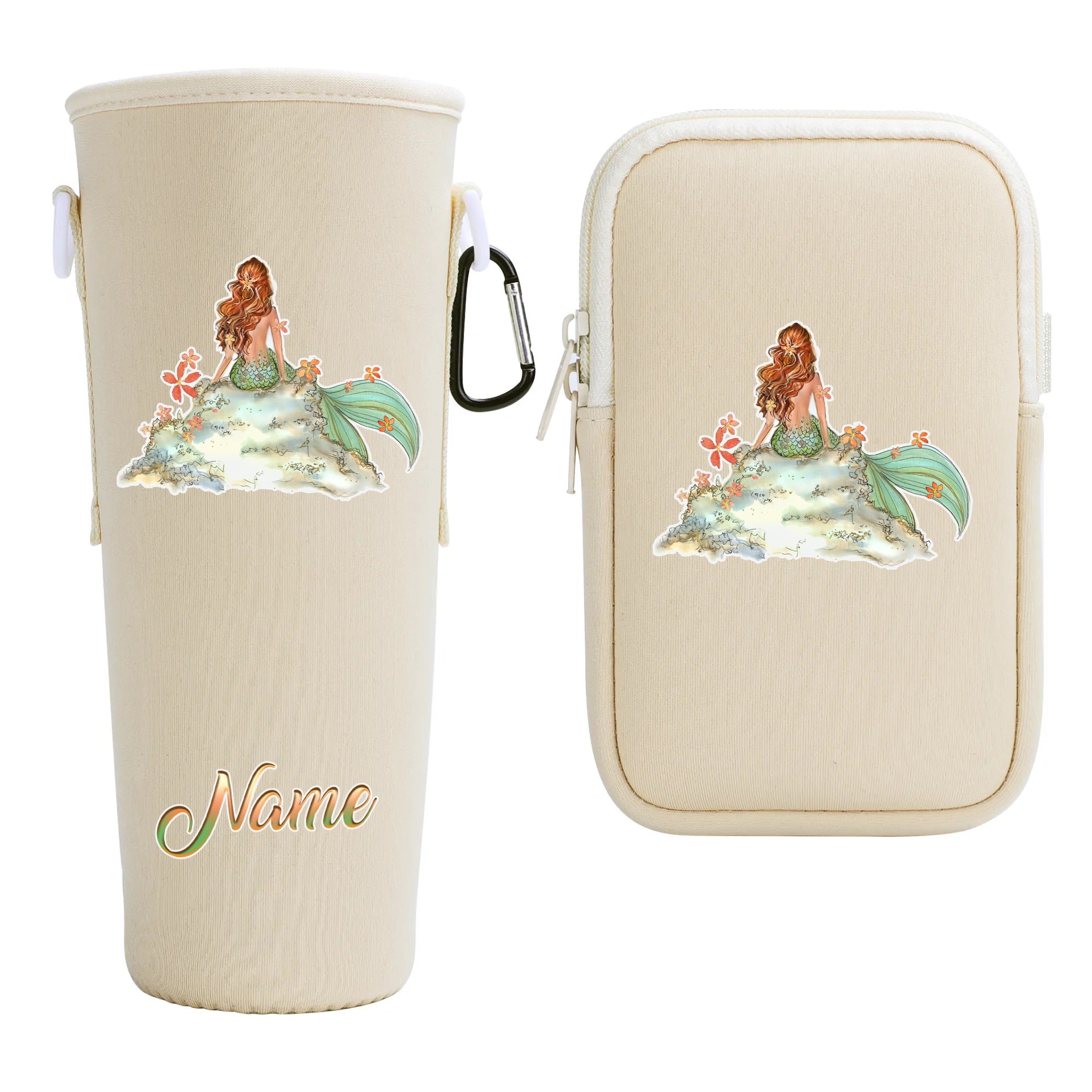 SHE IS A MERMAID TUMBLER CARRIER BAG - YHHG0309256