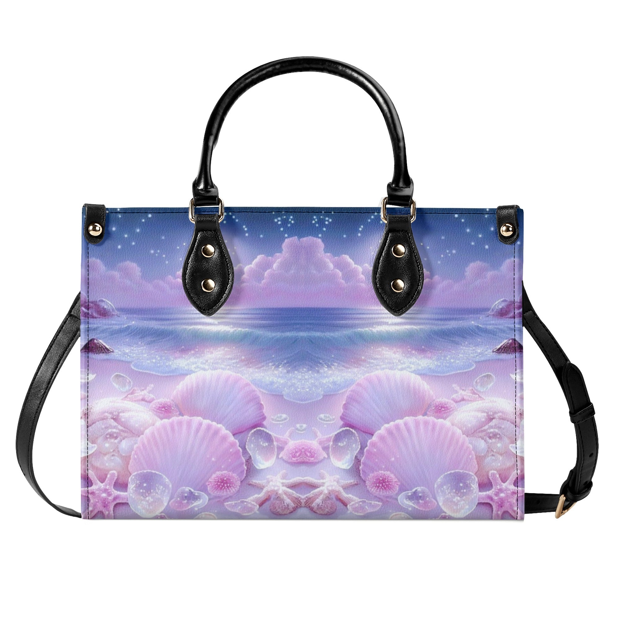 PINK SEASHELLS LEATHER HANDBAG - YHHG2012244